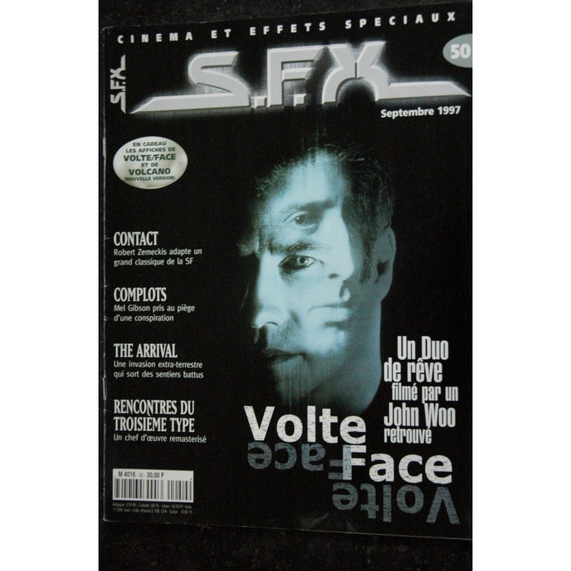 SFX  50  VOLTE FAZCE - Robert Zemeckis - Mel Gibson - The Atrrivals  + Affiches - 48 pages - 1997 09