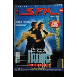 SFX  54  TITANIC - Starship Troopers Paul Verhoeven + Affiches - 48 pages - 1998 01
