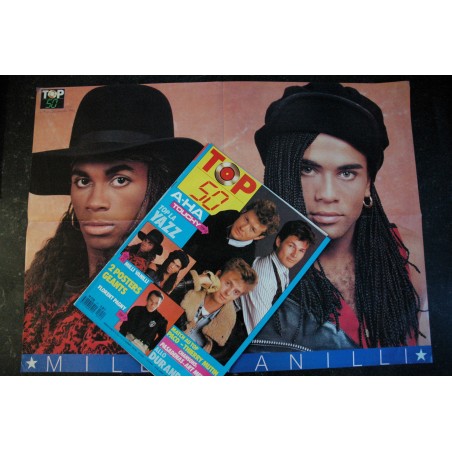 TOP 50 148 JANVIER 1989 FLORENT PAGNY SAMANTHA FOX YAZZ + POSTERS MICHAEL JACKSON ART MENGO