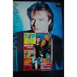 TOP 50 158 1989  SPAGNA FRANCIS CABREL BROS I QUIT + POSTER LOVA MOR DAVID HALLYDAY