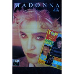 TOP 50 059 1987 04 + POSTER GEANT MADONNA EUROPE KAZERO PIERRE COSSO GOLD FRANCIS CABREL