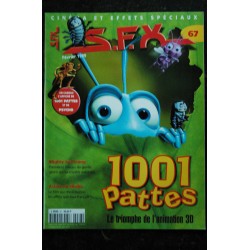 SFX  67  1001 Pattes - Mighty Joe Young - Astérix et Obélix   + Affiches - 56 pages - 1999 02