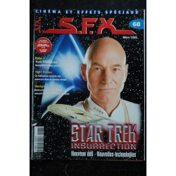 SFX  68  Star Trek Insurrection - Babe 2 - 1001 Pattes - James Cameron   + Affiches - 56 pages - 1999 03