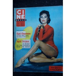 CINE REVUE 1957  n° 25  -  Cyd Charisse - Ingrid Bergman - Robert Lamoureux - Annie Girardot - 36 pages - 21 juin 1957