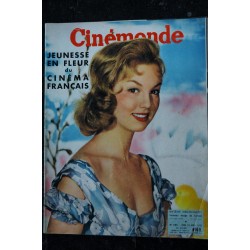 Cinémonde n° 1184  * 1957 *  Mylène Demongeot - Gilbert Bécaud - JP Aumont - de Funes  - 36 p. - 18 avril 1957