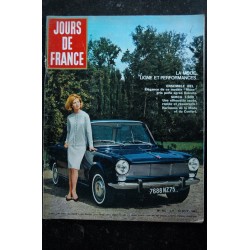 JOURS DE FRANCE   465 12 oct. 1963  La Mode et l'Auto - Jane Fonda 8 p. - M. Chevalier T. Rossi - Jean-Louis Scherrer - 140 p.