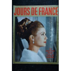 JOURS DE FRANCE   471  23 nov. 1963  Grace Kelly Cover + 5 p. - Farah impératrice - Sophia Loren - Zizi Jeanmaire - 126 p.