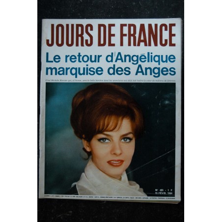 JOURS DE FRANCE 483 15 fév. 1964 M. MERCIER Cover + 4 p. - Folies Bergère - M Morgan - Johnny Hardy Anthony Laforet - 100 p. JOURS DE FRANCE 483 15 fév. 1964 M. MERCIER Cover + 4 p. - Folies Bergère - M Morgan - Johnny Hardy Anthony Laforet - 100 p.
