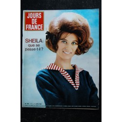 JOURS DE FRANCE   499  6 juin 1964  Sheila Cover + 4 p. - Maurice Chevalier - Romy Schneider - La Callas  - 140 pages