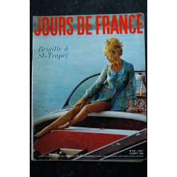 JOURS DE FRANCE 513 12 SEPT 1964 COVER BRIGITTE BARDOT BRIGITTE A SAINT-TROPEZ