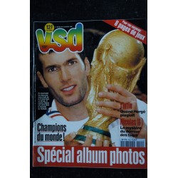 VSD 1090  ZIDANE Champions du monde Cover + 36 p. - Leonardo DiCaprio - 15 au 22 juillet 1998
