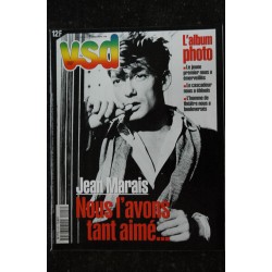 VSD 1107  Jean Marais Cover + 8 p. - Daniel Cohn-Bendit- Transe à Sewhwan - 11 au 18 nov. 1998