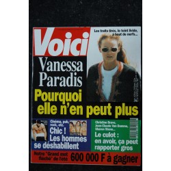 VOICI 299 2 au 8 août 1993 Vanessa Paradis cover + 2 p. - Sharon Stone - JC VanDamme - 72 pages