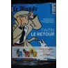 LE MONDE HORS-SERIE 17  *  DECEMBRE 2009 SPECIAL TINTIN LE RETOUR ENTRETIEN STEVEN SPIELBERG GEOPOLITIQUE D'HERGE HUBERT VEDRINE