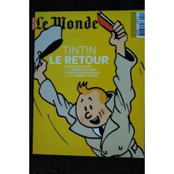 LE MONDE HORS-SERIE 17  *  DECEMBRE 2009 SPECIAL TINTIN LE RETOUR ENTRETIEN STEVEN SPIELBERG GEOPOLITIQUE D'HERGE HUBERT VEDRINE