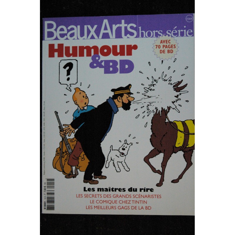 BEAUX ARTS HORS-SERIE 7 2009 COVER ASTERIX A 50 ANS ! LE GENIE D'UDERZO L'HUMOUR DE GOSCINNY