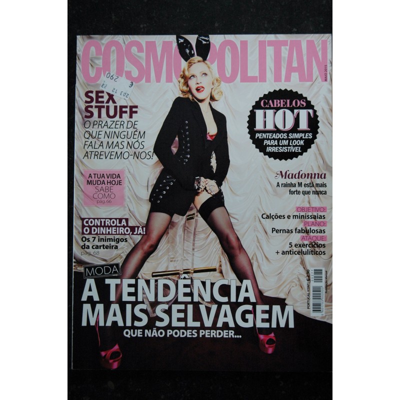 COSMOPOLITAN 2015 05 Ed. Polska  Cover MADONNA  - I WSZYSTKO JASNE