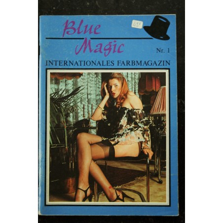 Blue Magic 1 Saturn-Verlags-GmbH Bochum   Sex Stars   Vintage Erotic Revue Roman Photo Adultes 64 pages