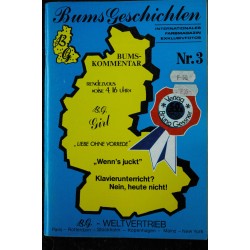 Bums Geschichten n° 3 Bruno Gessner Sex Stars   Vintage Erotic Revue Roman Photo Adultes 104 pages