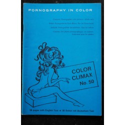 Color Climax N°  47    * 1970 env. *   Vintage Roman Photo en images uniquement Adultes