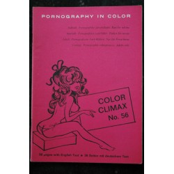 Color Climax N°  11    *1970 env. *   Vintage Roman Photo en images uniquement Adultes