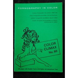 Color Climax N°  50    * 1970 env. *   Vintage Roman Photo en images uniquement Adultes