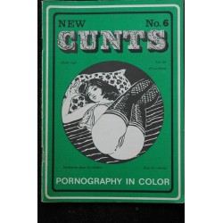 new CUNTS n° 6   * 1975 *   COLOR CLIMAX CORPORATION  Revue Roman Photo Adultes