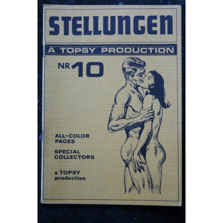 STELLUNGEN n° 10   * 1979 *    TOPSY  Vintage Revue  Photos  Adultes