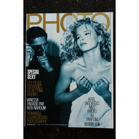 PHOTO 283 SPECIAL SEXY BETTINA RHEIMS HOT VANESSA PARADIS UWE OMMER GAINSBOURG
