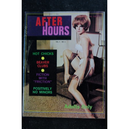 AFTER HOURS Vol.4 n° 5 - 1968 - Rare - A Classic Publication - Orbit Publications - Vintage AFTER HOURS Vol.4 n° 5 - 1968 - Rare - A Classic Publication - Orbit Publications - Vintage