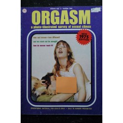 Orgasm Vol. 1  n° 2   * 1975  *  Educational Material for adults  VINTAGE HARD  EROTIC