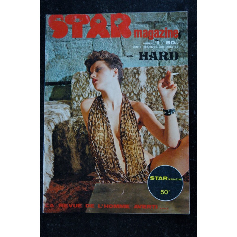 STAR magazine  n° 1 -  1982 - Maria Femme de ménage - Librairie du Petit Pont - Porno HARD