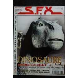SFX  86  - DINOSAURE  - Leigton Zondag - Chicken Run - Hollow Man  + Affiches - 80 pages - 2000 11