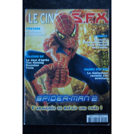 SFX 110 - SPIDERMAN 2 - Harry Potter - I, Robot - Le jour d'après + Affiches - 64 pages - 2004 06 SFX 110 - SPIDERMAN 2 - Harry Potter - I, Robot - Le jour d'après + Affiches - 64 pages - 2004 06