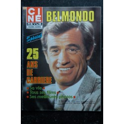 CINE REVUE HS 1982  n° 43  Supplément - Jean-Paul BELMONDO  - 68 pages