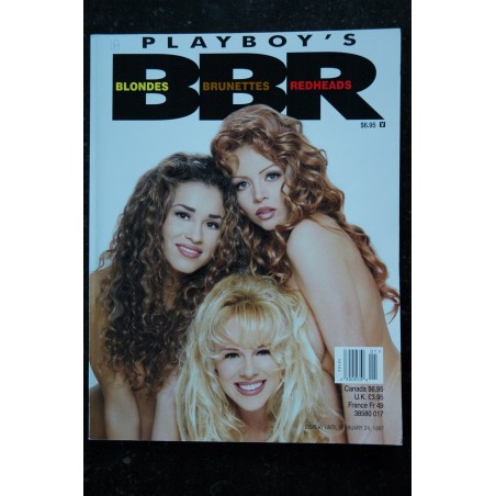 PLAYBOY'S BLONDES BRUNETTES & REDHEAD 1997 01 Holly Witt Cindy Brown Baby Norman