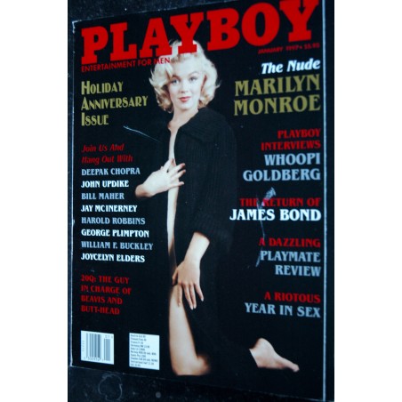 PLAYBOY US 1997 01 COVER MARILYN MONROE THE INTERVIEW WHOOPI GOLDBERG PLAYMATE JAMI FERRELL PLAYBOY US 1997 01 COVER MARILYN MONROE THE INTERVIEW WHOOPI GOLDBERG PLAYMATE JAMI FERRELL