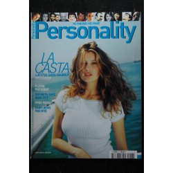 Personality  6  1998 06 Laetitia CASTA - Platini - GWYNETT - PPDA - Saint Denis par NTM