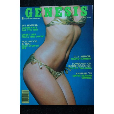 Genesis 1978 / 05  Caren KAYE - Yale's Yolanda - Kitty - Nicki  - Erotic Vintage