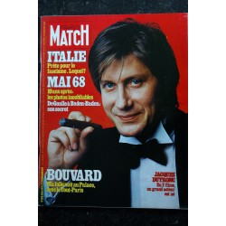 PARIS MATCH n° 1510  Jacques Dutronc Cover + 4 P. - Bianca Jagger - Monica Vitti - Bouvard - 140 pages - 5 mai 1978