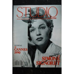 STUDIO MAGAZINE  39 1990 06  Simone Signoret Cover + 16 p. - Dick Tracy - Richard Anconina Kurosawa Scorsese - 162 pages