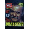 FRANCE SOIR Magazine 11 579  7 nov. 1981 Brassens Numéro Souvenir 29 pages - Frédéric Dard