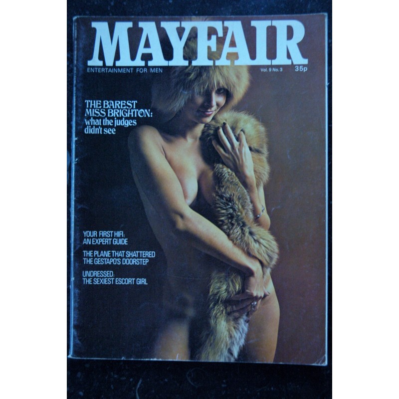 MAYFAIR UK Vol 09 N° 03   TARA TRAVERS   ROBERTA MAY EVERT   SMOKEY