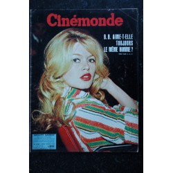 Cinémonde n° 1340  12 avril 1960 Brigitte Bardot cover + 3 p. - Gabin - S. Signoret - BB & Delon - 36 pages