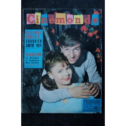 Cinémonde n° 1364  27 sept. 1960 JP Léaud M Brienne cover - Vadim - Charrier Frey - Le capitan  - 36 pages