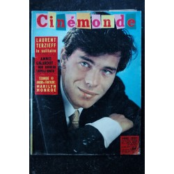 Cinémonde n° 1369   1 nov. 1960  Laurent Terzieff cover - Annie Girardot - Marilyn Monroe - Elga Andersen  - 36 pages