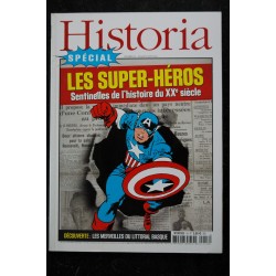 HISTORIA Spécial n° 18 Juil. 2014  Les Super-Héros - Relié 112 pages