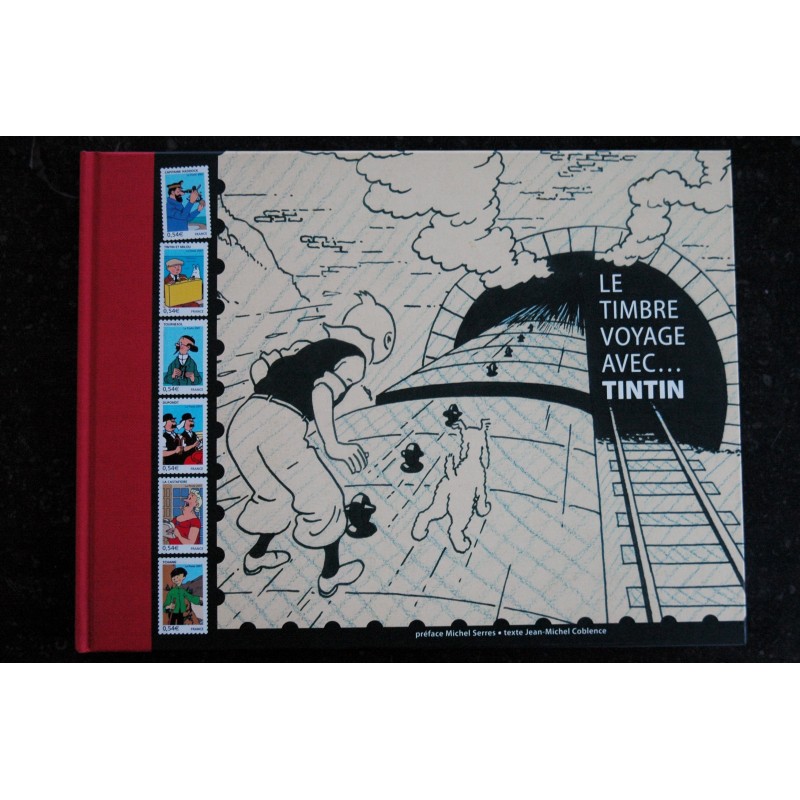 Tintin - Le Timbre voyave avec TINTIN...  2007   Phil@poste - Editions Moulinsart