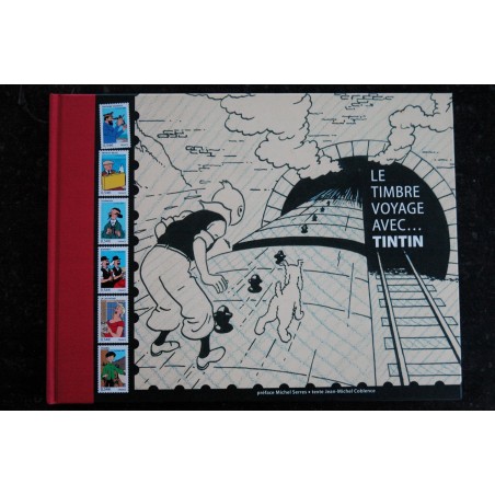 Tintin - Le Timbre voyave avec TINTIN...  2007   Phil@poste - Editions Moulinsart