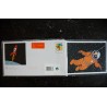 Tintin - Enveloppes timbrées illustrées et carte de correspondance assorties